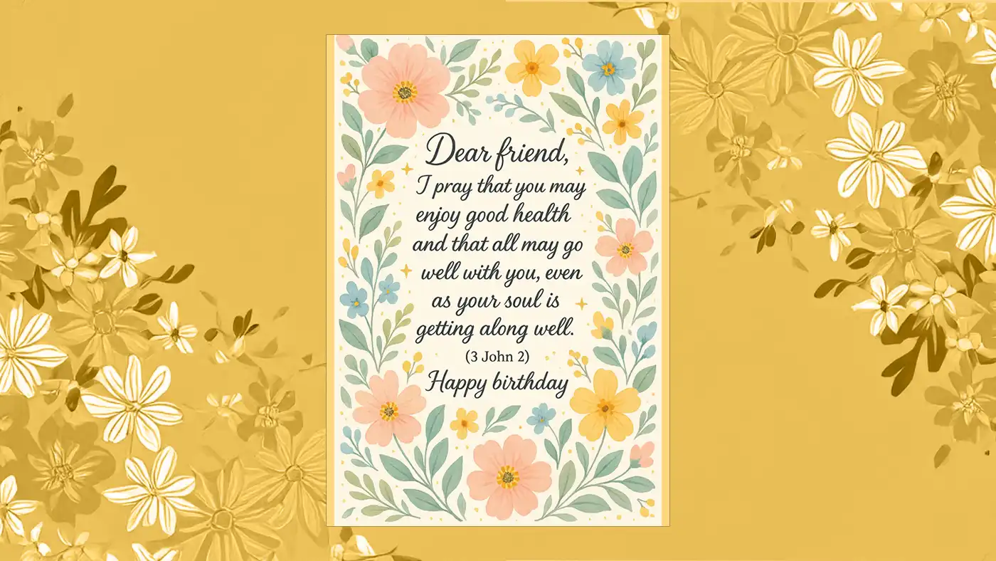 Thumbnail for 10 Perfect Bible Verses for Birthday Greetings