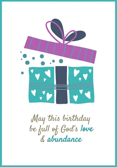 An open gift box with hearts floating out of it