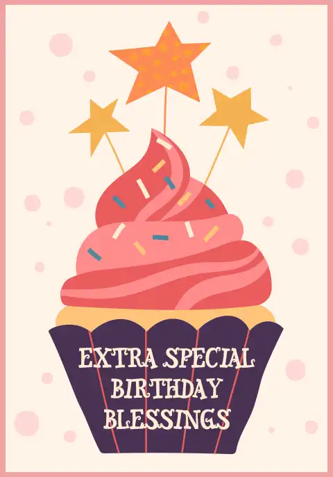 A delicious pink cupcake with sprinkles