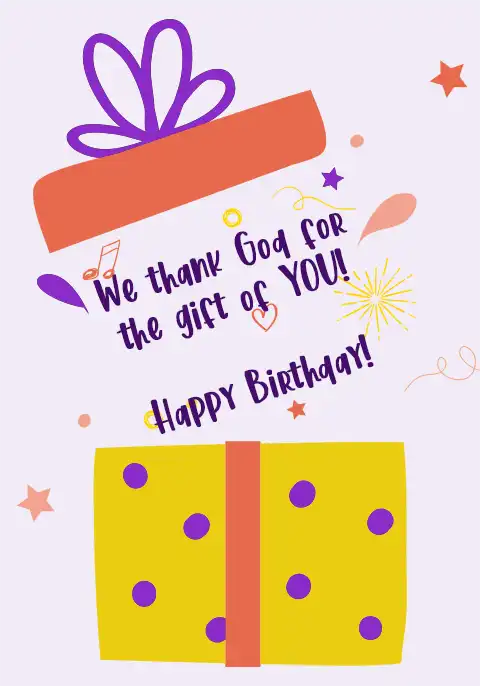 An opened gift box with confetti bursting out on a joyful background