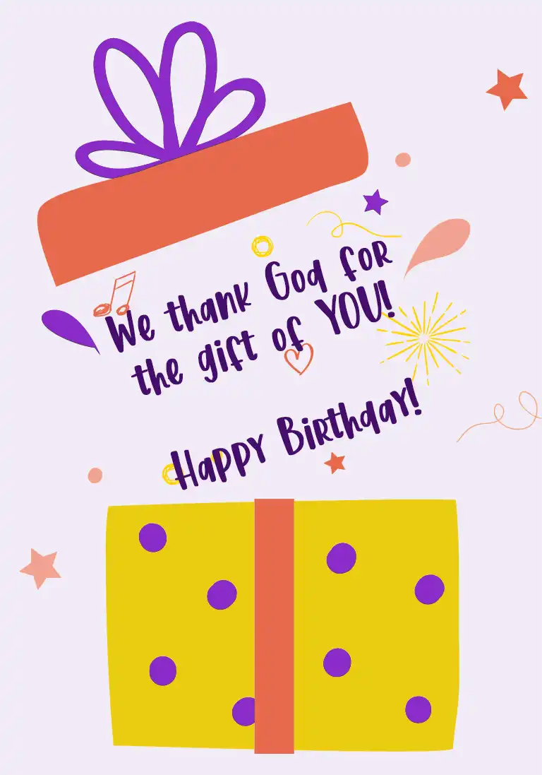 An opened gift box with confetti bursting out on a joyful background