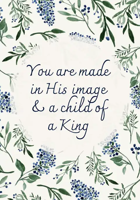 Soft blue watercolor lilacs offering a sense of calm