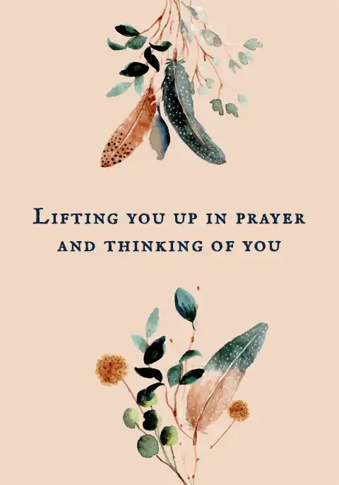 Soft filler flowers arranged in a comforting, gentle pattern