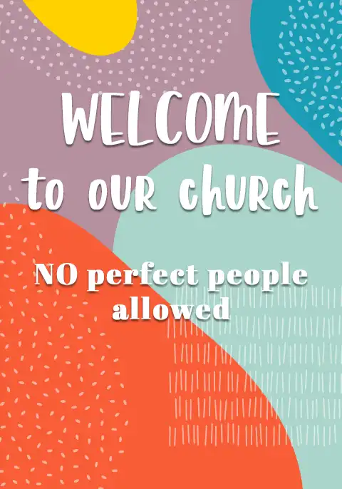 Energetic abstract patterns signifying excitement and welcome